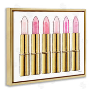 Amanda Greenwood | Pink Gold Lipstick Glam Fashion