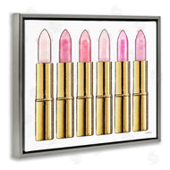 Amanda Greenwood | Pink Gold Lipstick Glam Fashion