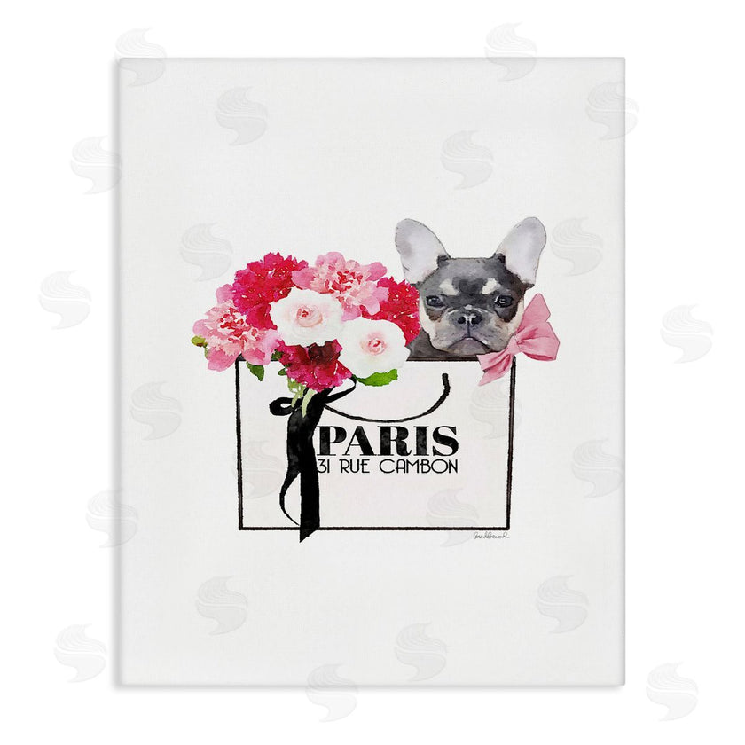 Amanda Greenwood | Fashion Bag Flowers & Dog