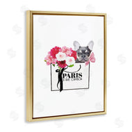 Amanda Greenwood | Fashion Bag Flowers & Dog