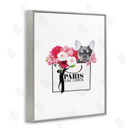 Amanda Greenwood | Fashion Bag Flowers & Dog