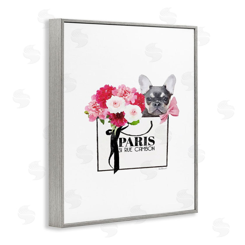Amanda Greenwood | Fashion Bag Flowers & Dog