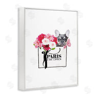 Amanda Greenwood | Fashion Bag Flowers & Dog