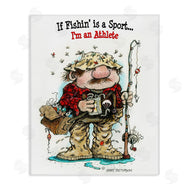 Gary Patterson | Fishing I'm An Athlete Funny