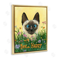 Gary Patterson | Bee Happy Funny Cat Pet