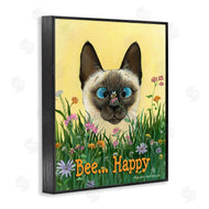 Gary Patterson | Bee Happy Funny Cat Pet