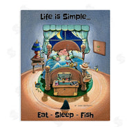 Gary Patterson | Eat Sleep Fish Funny Sports
