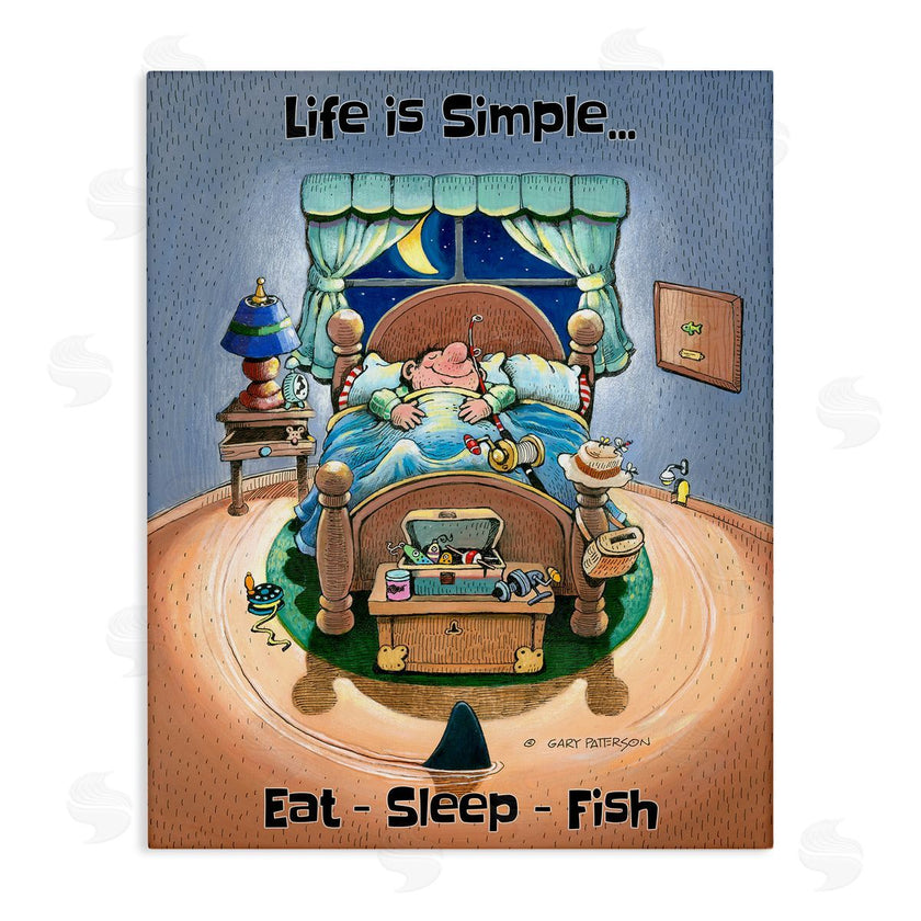 Gary Patterson | Eat Sleep Fish Funny Sports