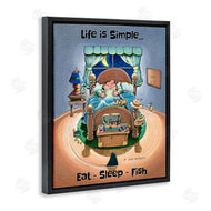 Gary Patterson | Eat Sleep Fish Funny Sports