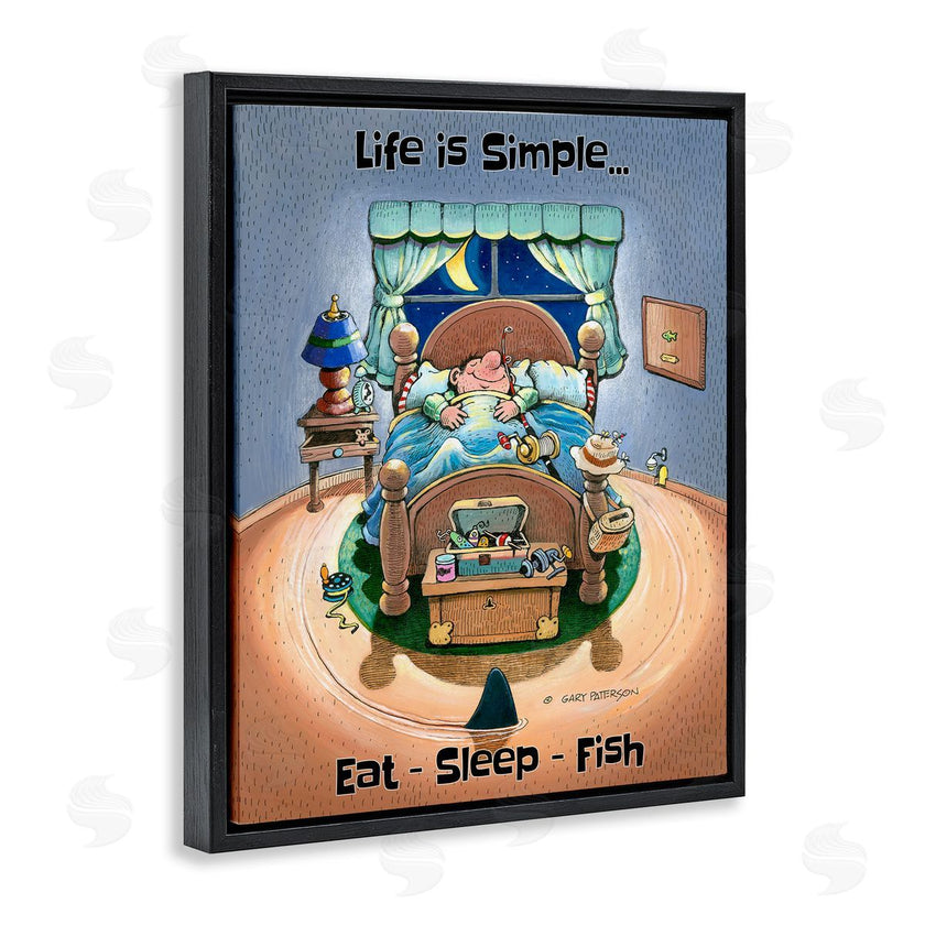 Gary Patterson | Eat Sleep Fish Funny Sports