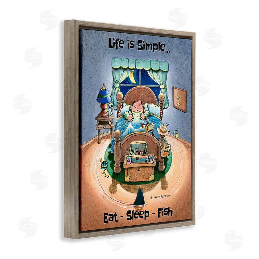 Gary Patterson | Eat Sleep Fish Funny Sports