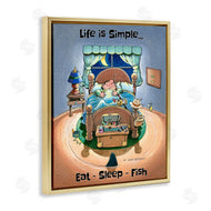 Gary Patterson | Eat Sleep Fish Funny Sports