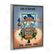 Gary Patterson | Eat Sleep Fish Funny Sports