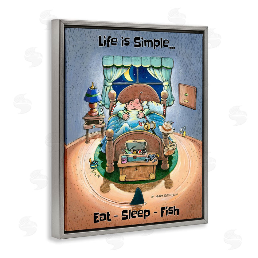 Gary Patterson | Eat Sleep Fish Funny Sports