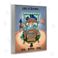 Gary Patterson | Eat Sleep Fish Funny Sports
