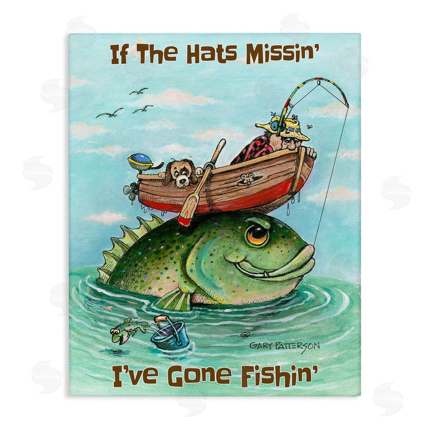 Gary Patterson | Hats Missing Gone Fishing