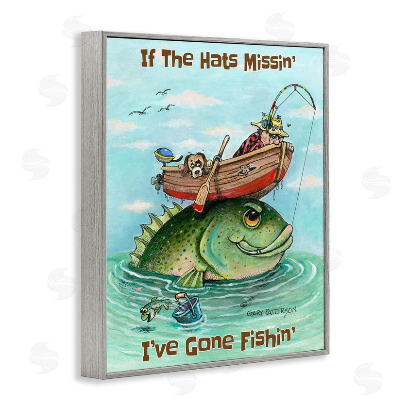 Gary Patterson | Hats Missing Gone Fishing