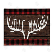 Stupell Studio | Little Man Cave Rustic Antlers