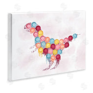 Ziwei Li | Dinosaur Paint Cups Pink