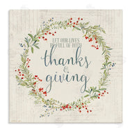 Stephanie Workman Marrott | Thanks & Giving Autumn Phrase
