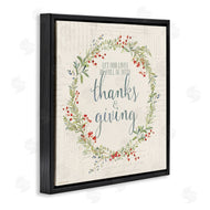 Stephanie Workman Marrott | Thanks & Giving Autumn Phrase