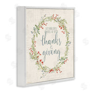 Stephanie Workman Marrott | Thanks & Giving Autumn Phrase