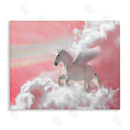 Ziwei Li | Unicorn Sky Pink Rainbow