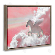 Ziwei Li | Unicorn Sky Pink Rainbow