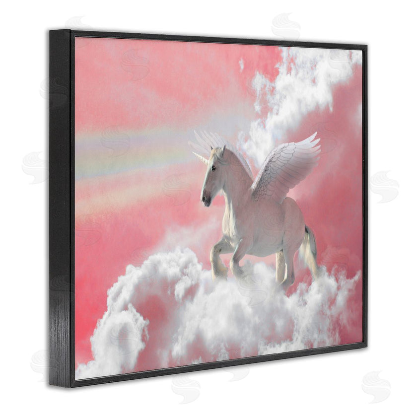 Ziwei Li | Unicorn Sky Pink Rainbow