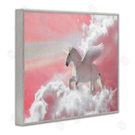 Ziwei Li | Unicorn Sky Pink Rainbow