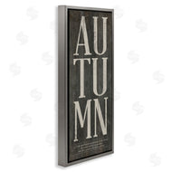 Stephanie Workman Marrott | Autumn Grey Typography