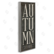 Stephanie Workman Marrott | Autumn Grey Typography