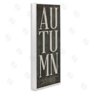 Stephanie Workman Marrott | Autumn Grey Typography