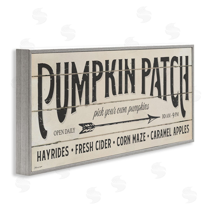 Stephanie Workman Marrott | Pumpkin Patch Autumn Sign