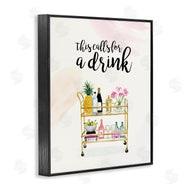 Victoria Borges | Calls for a Drink Quote