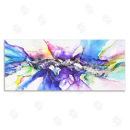 Leticia Herrera | Abstract Rainbow Splash Design