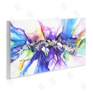 Leticia Herrera | Abstract Rainbow Splash Design