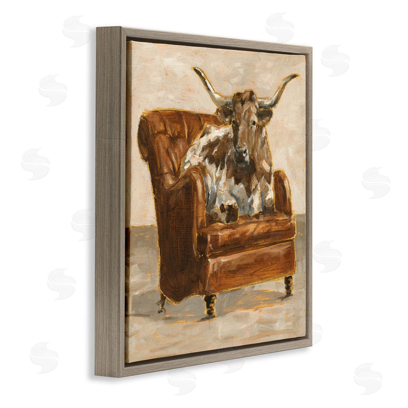 Ethan Harper | Abstract Bull Livingroom Chair