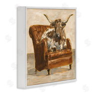 Ethan Harper | Abstract Bull Livingroom Chair