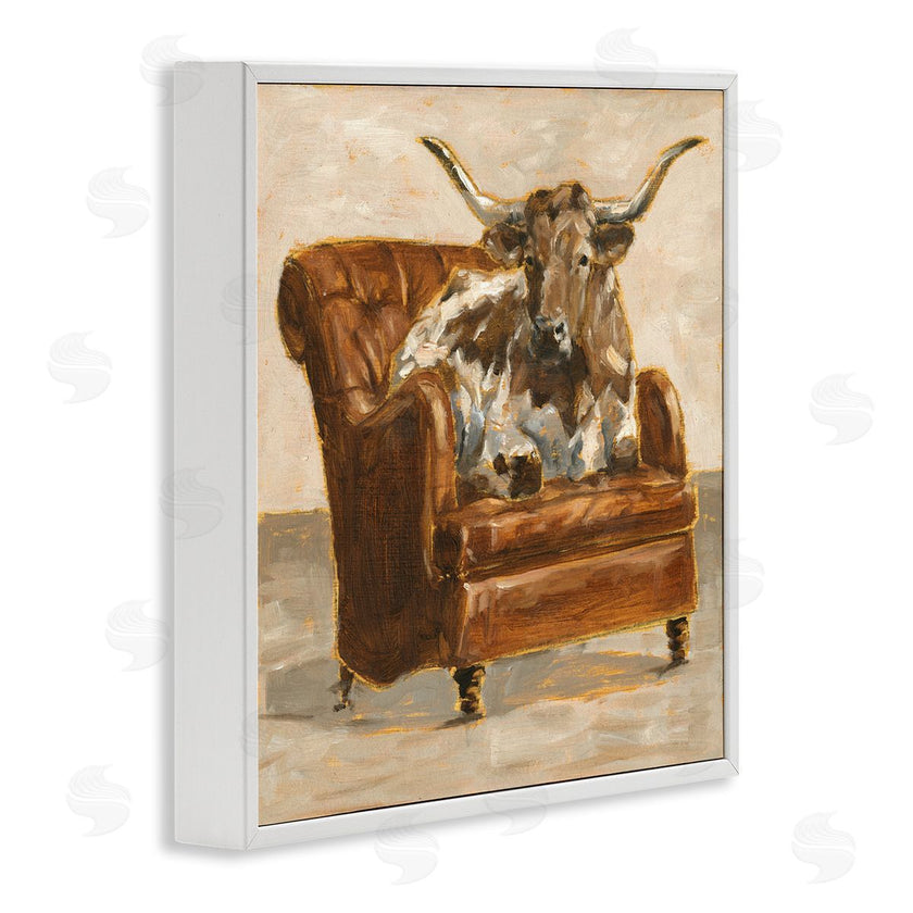 Ethan Harper | Abstract Bull Livingroom Chair
