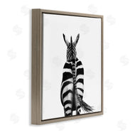 Victoria Borges | Zebra Butt Portrait