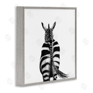 Victoria Borges | Zebra Butt Portrait