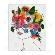 Annie Warren | Female Portrait Summer Flowers