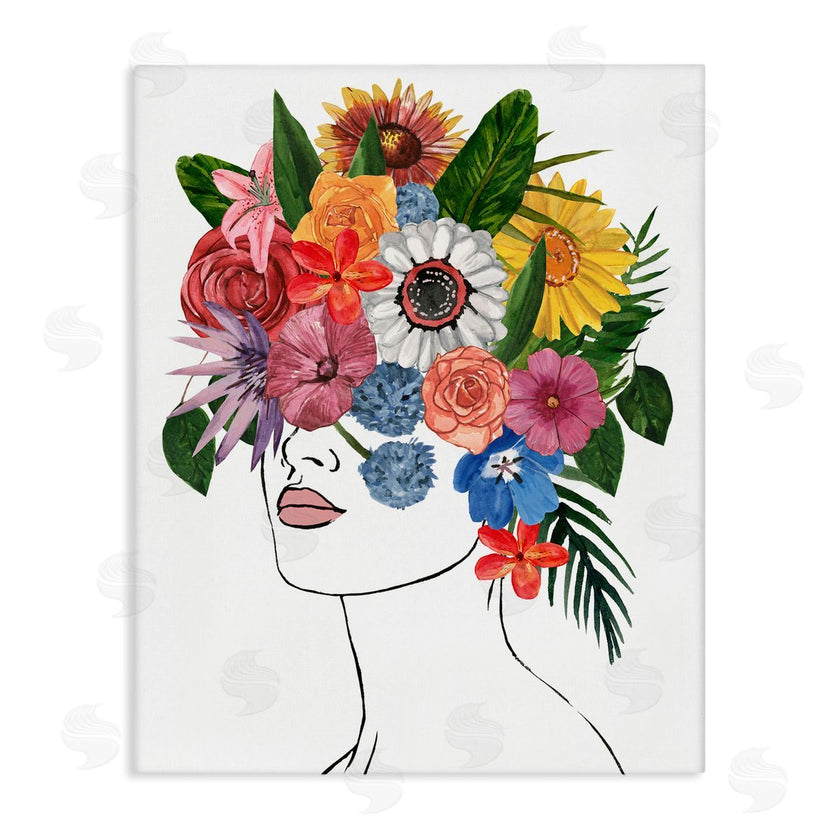 Annie Warren | Female Portrait Summer Flowers