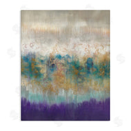 K. Nari | Abstract Purple Green Landscape