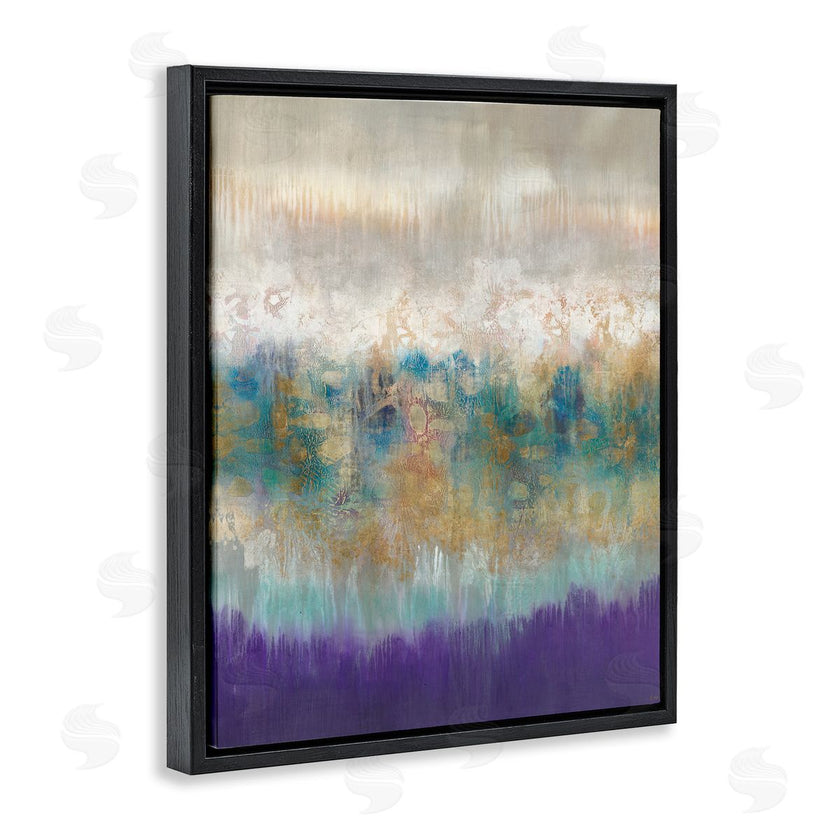 K. Nari | Abstract Purple Green Landscape