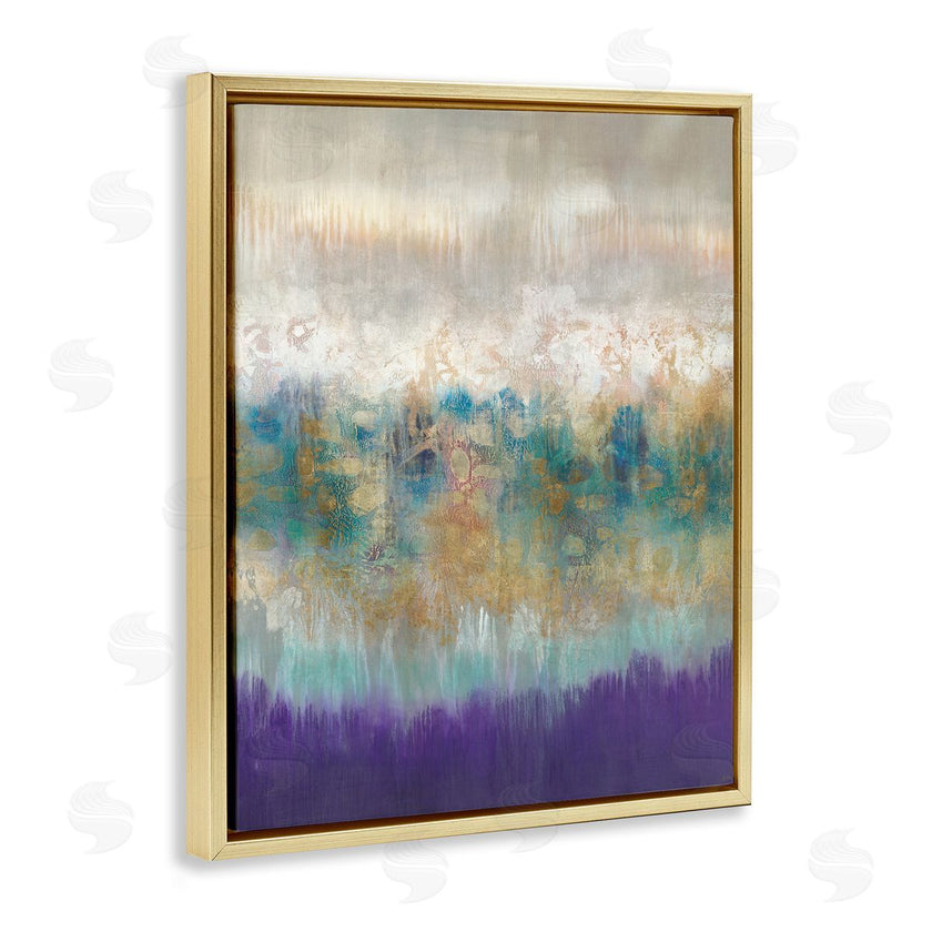 K. Nari | Abstract Purple Green Landscape