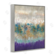 K. Nari | Abstract Purple Green Landscape