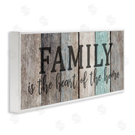 Kim Allen | Family is Heart of Home Quote