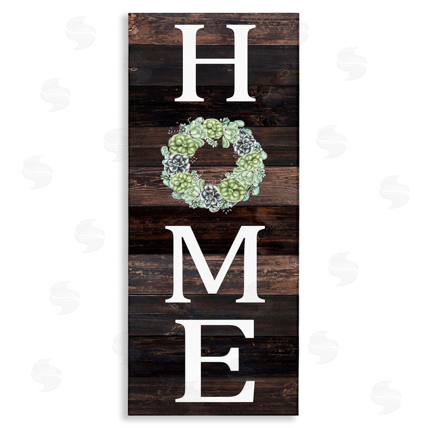 Kim Allen | Welcome Home with Succulent Wreath